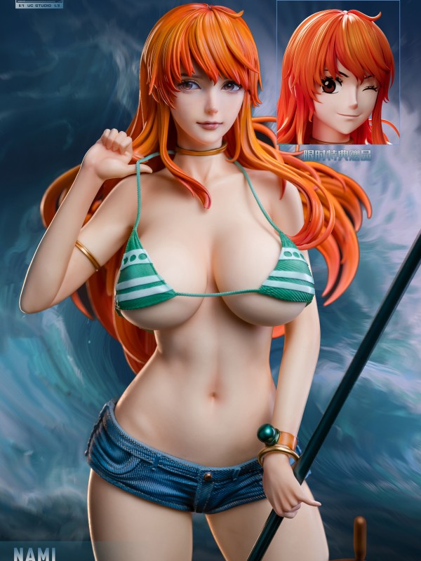 UC STUDIO One Piece Navigator Nami Hot Sexy 1/4 Statue